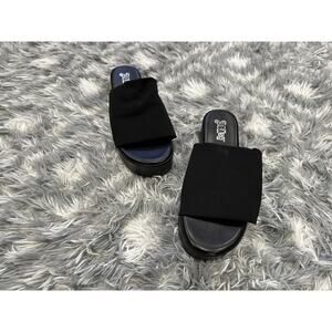 Brash Y2K Sandals Black Women's US 6.5